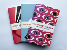 Load image into Gallery viewer, Limited Edition Brain Meets World Pocket Notebook Set
