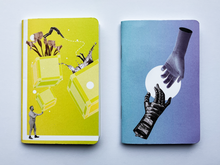 Load image into Gallery viewer, Limited Edition Brain Meets World Pocket Notebook Set
